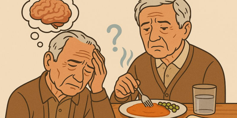 chory na Alzheimera nie chce jeść